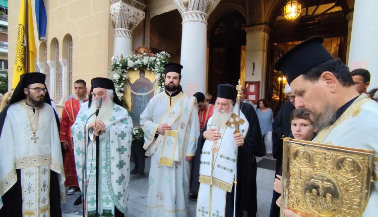 Ηθικός-αίνος,-για-την-εορτή-της-χαριτόβρυτης-Τιμίας-Ζώνης-της-Παναγίας,-στον-ομώνυμο-ναό-της-Κυψέλης