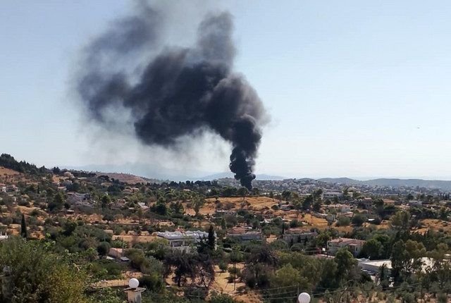 Φωτιά-στο-Μουσικό-Σχολείο-της-Παλλήνης