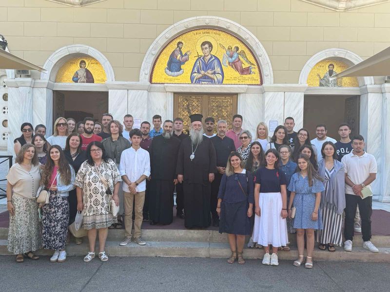 Ο-Μητροπολίτης-Δράμας-στο-Ιερό-Προσκύνημα-του-Οσίου-Ιωάννου-του-Ρώσσου-στο-Ν.-Προκόπι-Ευβοίας