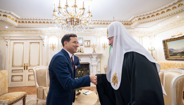 Ο-Πατριάρχης-Κύριλλος-συναντήθηκε-με-τον-Τούρκο-Πρέσβη-στη-Μόσχα