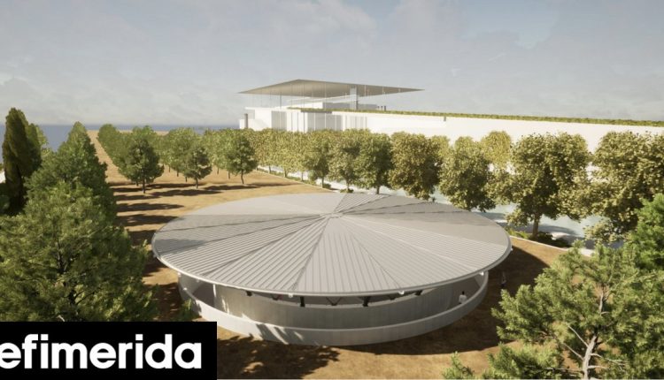 Δεσμώτες-Φαλήρου:-Ετσι-θα-γίνει-το-μουσειακό-κέλυφος-των-αλυσοδεμένων-σκελετών,-βυθισμένο-στη-γη,-πλάι-στο-ΚΠΙΣΝ-[εικόνες]