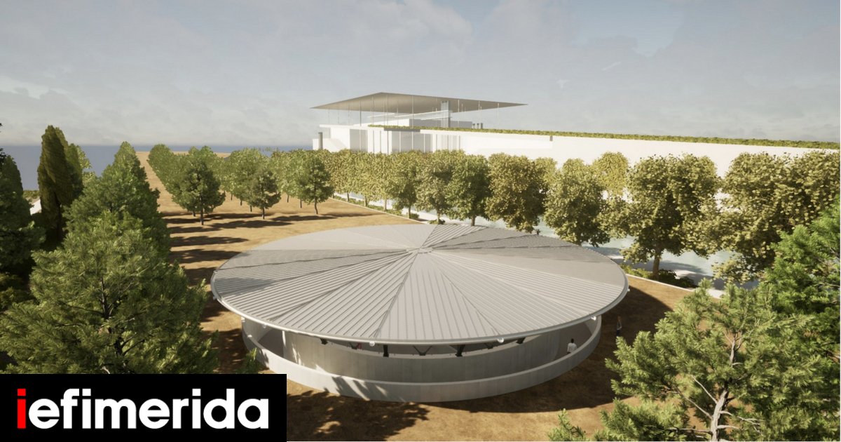 Δεσμώτες-Φαλήρου:-Ετσι-θα-γίνει-το-μουσειακό-κέλυφος-των-αλυσοδεμένων-σκελετών,-βυθισμένο-στη-γη,-πλάι-στο-ΚΠΙΣΝ-[εικόνες]