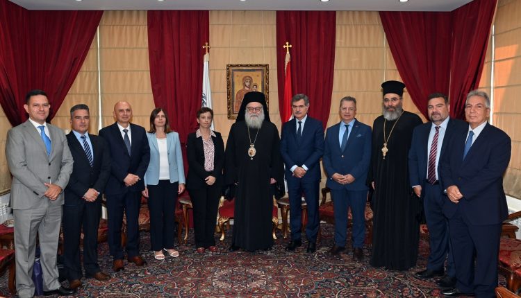 Συνάντηση-Πατριάρχη-Αντιοχείας-με-την-Πρέσβη-της-Κύπρου-στον-Λίβανο