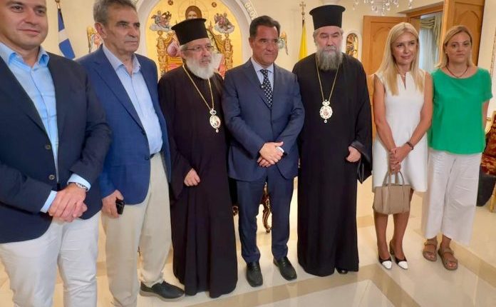 Ο-υπουργός-Υγείας,-Άδωνις-Γεωργιάδης,-συναντήθηκε-με-τους-Μητροπολίτες-Σερρών-και-Σιδηροκάστρου-(ΒΙΝΤΕΟ)