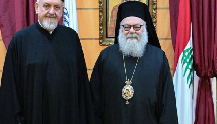 Συνάντηση-Πατριάρχη-Αντιοχείας-με-τον-Μητροπολίτη-Γέροντα-Χαλκηδόνος