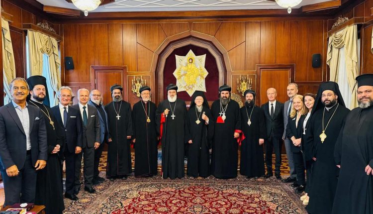 Συνάντηση-Οικουμενικού-Πατριάρχη-με-τον-Συροϊακωβίτη-Πατριάρχη-στο-Φανάρι