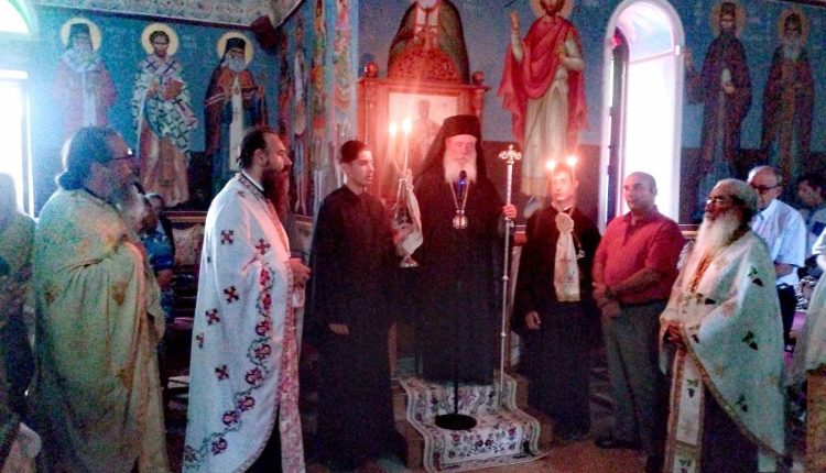 Αρχιερατικός-Εσπερινός-Αγίου-Σώζοντος-στην-Αίγινα
