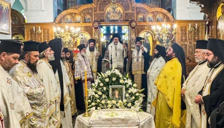 Το-Μνημόσυνο-της-κατά-σάρκα-μητρός-του-Μητροπολίτη-Σελευκείας