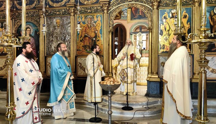 Αρχιερατική-Θεία-Λειτουργία-στον-αποκατεστημένο-ΙΝ.-Αγίου-Νικολάου-Ναυπλίου