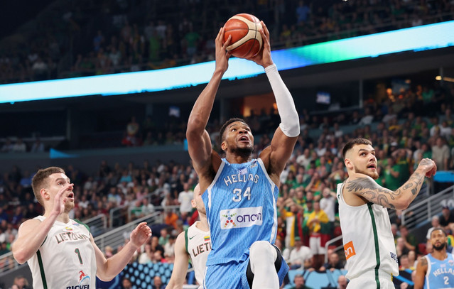 Λιθουανία-–-Ελλάδα:-19-24-στο-τέλος-της-πρώτης-περιόδου