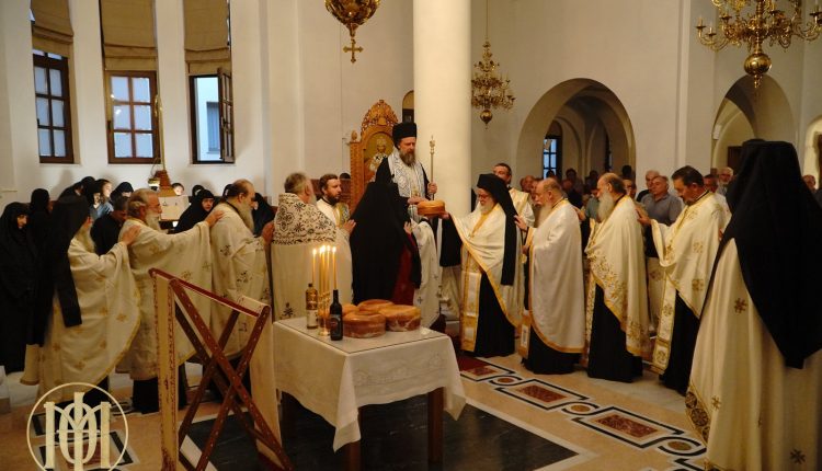 Ο-Μητροπολίτης-Θεσσαλονίκης-στο-Ιερό-Ησυχαστήριο-του-Γενεσίου-της-Θεοτόκου-Πανοράματος