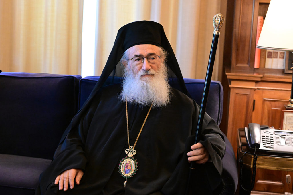 Η-επιστολή-παραίτησης-του-Αρχιεπισκόπου-Σινά-Δαμιανού