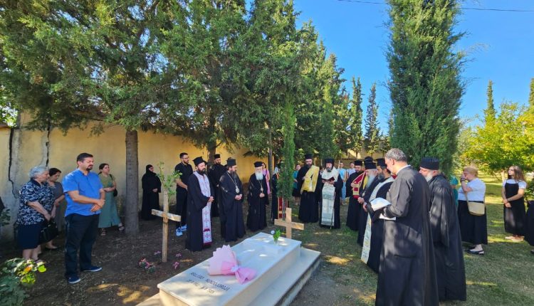 Το-Τεσσαρακονθήμερο-μνημόσυνο-της-μακαριστής-Αργυρώς-Κοντογεώργη-στη-Μονή-Αγίου-Βλασίου-στο-Δυρράχιο