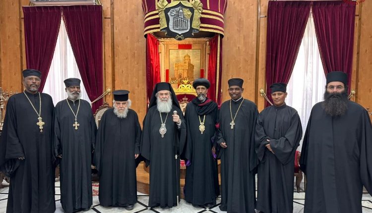 Στον-Πατριάρχη-Ιεροσολύμων-ο-νέος-Αρχιεπίσκοπος-της-Αιθιοπικής-Εκκλησίας
