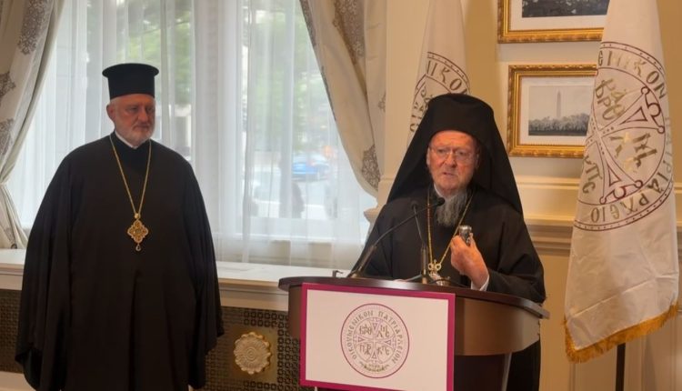 Το-μήνυμα-του-Οικουμενικού-Πατριάρχη-από-την-Ουάσιγκτον-για-τον-Αμερικής-Ελπιδοφόρο