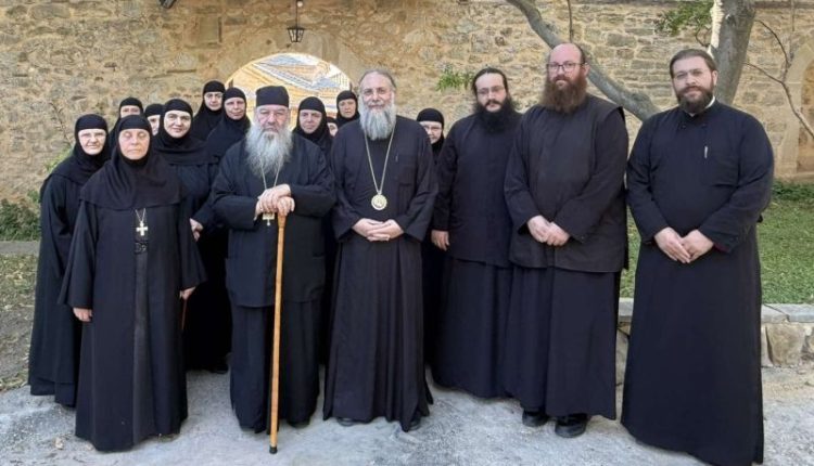 Ο-Μητροπολίτης-Λεμεσού-στην-Ιερά-Μονή-Κοιμήσεως-της-Θεοτόκου-Κορμπόβου