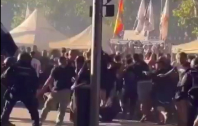 champions-league:-Ξύλο-ανάμεσα-σε-οπαδούς-και-αστυνομία-πριν-το-Ρεάλ-Μαδρίτης-–-Μαρσέιγ