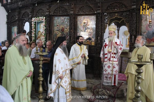 Μητροπολίτης-Άρτης:-“Όποιος-σπέρνει-πίστη,-θερίζει-δόξα-και-αιωνιότητα”