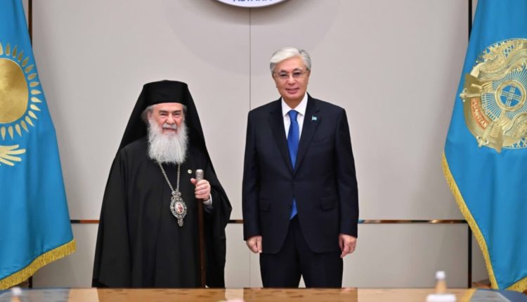 Έκκληση-διαλόγου-και-συνεργασίας-για-την-ειρήνη-έκανε-από-το-Καζακστάν-ο-Πατριάρχης-Ιεροσολύμων