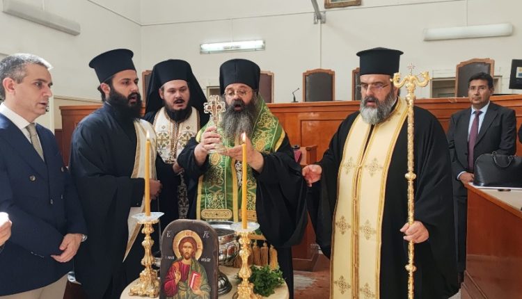 Αγιασμός-στο-Δικαστικό-Μέγαρο-Κορίνθου,-για-το-νέο-Δικαστικό-Έτος