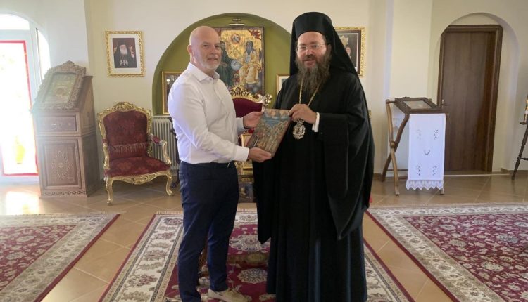 Ο-Μητροπολίτης-Βαρθολομαίος-υποδέχθηκε-τον-νέο-Διοικητή-του-Γενικού-Νοσοκομείου-Κιλκίς