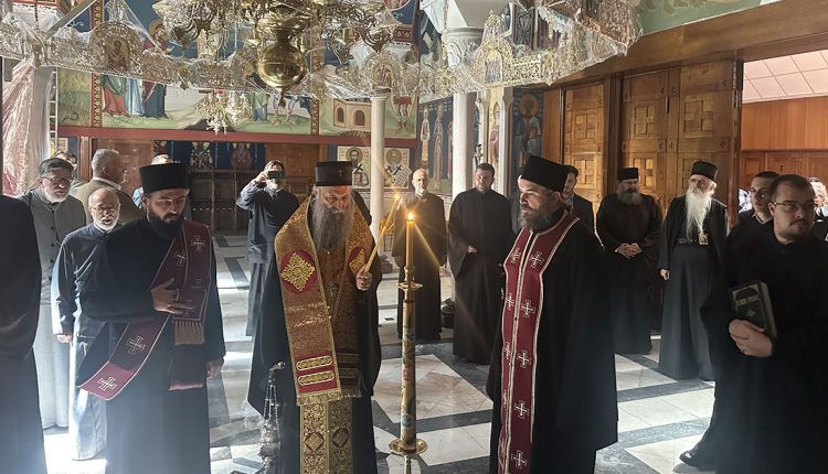 Ο-Πατριάρχης-Σερβίας-τέλεσε-τρισάγιο-για-τον-μακαριστό-Γέροντα-Βασίλειο-Γοντικάκη