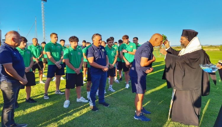 Αγιασμός-στις-αθλητικές-εγκαταστάσεις-του-Πανθρακικού