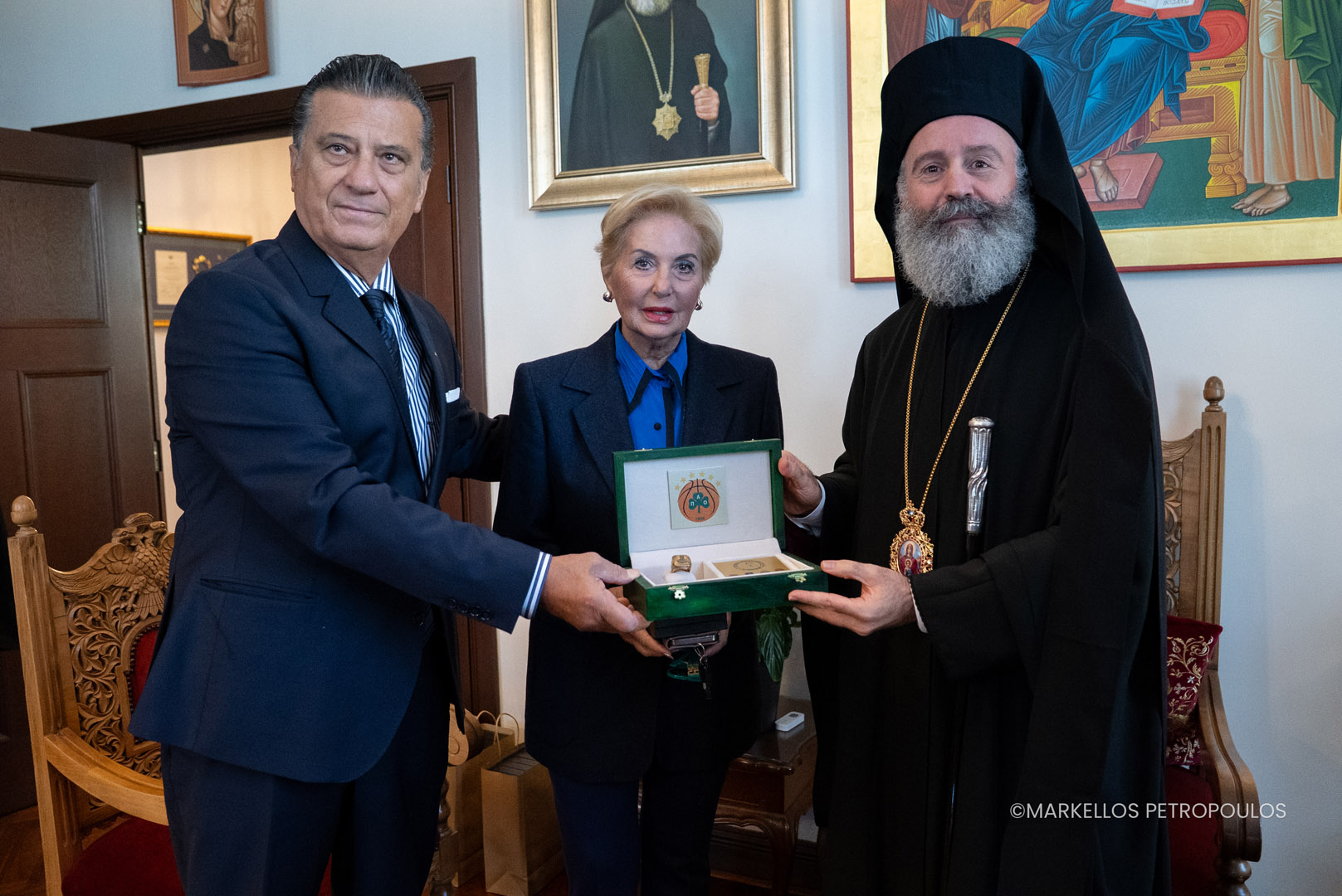 Αντιπροσωπεία-της-ΚΑΕ-Παναθηναϊκός-επισκέφθηκε-τον-Αρχιεπίσκοπο-Αυστραλίας