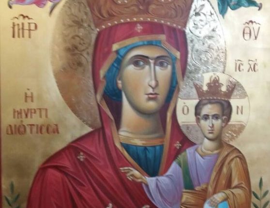 Πανήγυρις-Ιεράς-Εικόνος-Παναγίας-«ΜΥΡΤΙΔΙΩΤΙΣΣΑΣ»-στον-Ιερό-Ναό-Αγίου-Αθανασίου-Ράξας-Τρικάλων