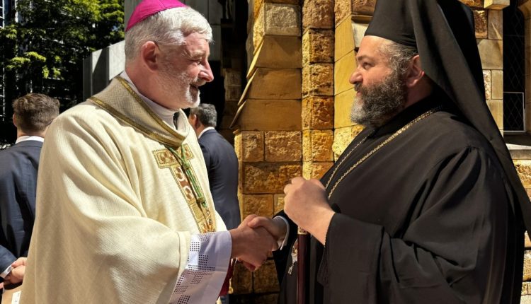 Βρισβάνη:-Ο-Επίσκοπος-Βαρθολομαίος-στην-ενθρόνιση-του-νέου-Ρωμαιοκαθολικού-Αρχιεπισκόπου