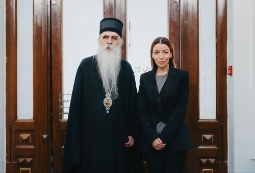 Συνάντηση-Μητροπολίτη-Μπάτσκας-με-την-Υπουργό-Οικονομικών-της-Σερβίας