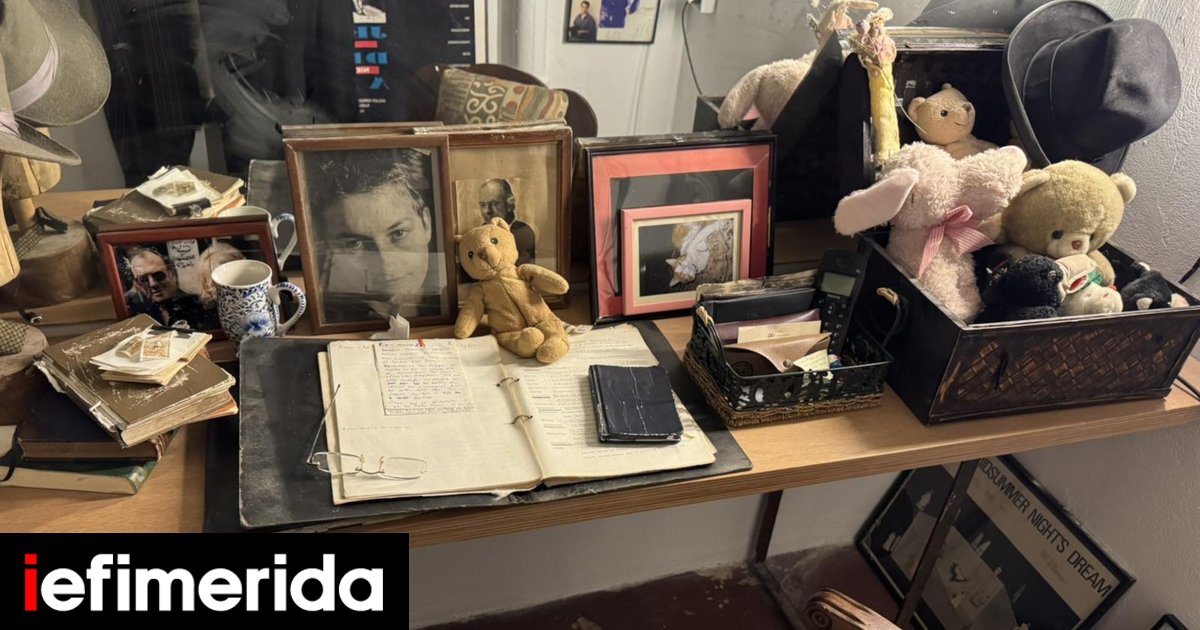 Αφιέρωμα:-80-χρόνια-από-τη-γέννηση-του-Λευτέρη-Βογιατζή:-Τα-έργα-και-το-καμαρίνι-του,-όπως-το-άφησε-[εικόνες]