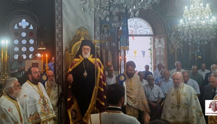 Δισαρχιερατικός-Εσπερινός-στα-Βελανίδια-για-την-Παναγία-Μυρτιδιώτισσα