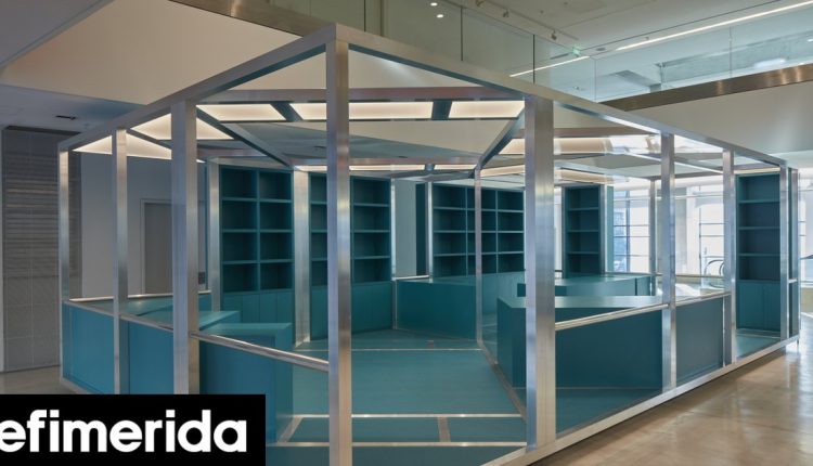 Τι-είναι-αυτό-το-pavilion,-σαν-παζλ,-που-στήθηκε-στην-είσοδο-του-ΕΜΣΤ-Νέα-εποχή-στο-μουσείο