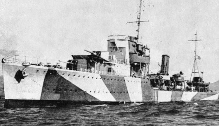 26-Σεπτεμβρίου-1943:-Το-αντιτορπιλικό-«Βασίλισσα-Όλγα»-βυθίζεται-στο-Λακί-της-Λέρου-από-Γερμανικά-αεροπλάνα