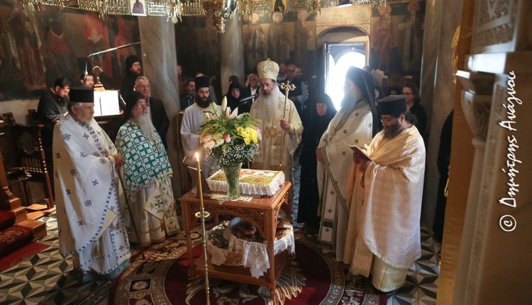 Η-Ιερά-Μονή-Δαμάστας-τίμησε-την-εμβληματική-Καθηγουμένη-Κασσιανή