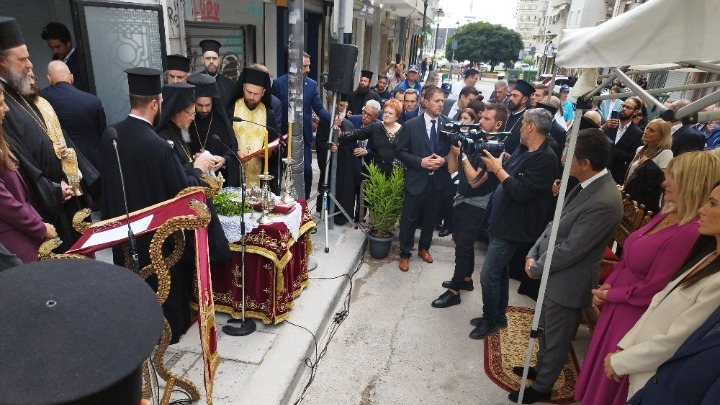 Θεσσαλονίκη:-Ο-Οικουμενικός-Πατριάρχης-εγκαινίασε-το-ανακαινισμένο-Εκκλησιαστικό-Φοιτητικό-Οικοτροφείο-Αρρένων-«Παναγία-η-Δεξιά»