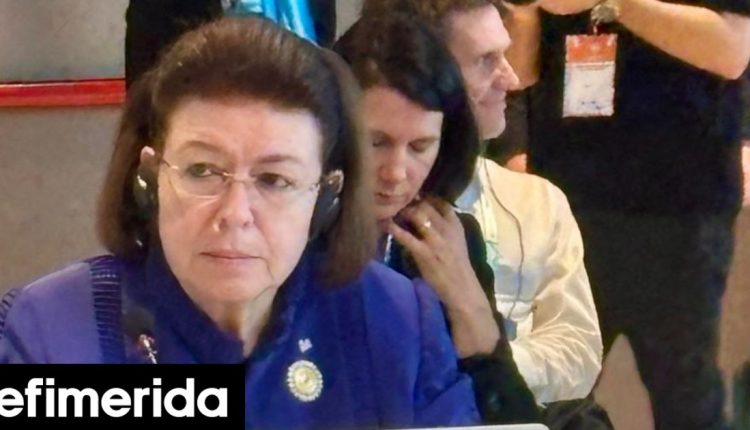 Μενδώνη-από-Βαρκελώνη:-Χωρίς-τον-πολιτισμό,-δεν-μπορεί-να-υπάρξει-βιώσιμη-κλιματική-λύση