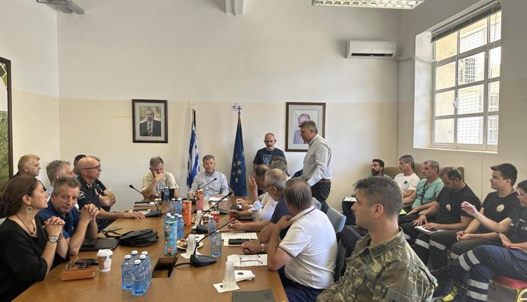 Συνεδρίαση-του -Περιφερειακού -Επιχειρησιακού-Συντονιστικού-Οργάνου-Πολιτικής-Προστασίας-της-ΠΕ.-Μεσσηνίας