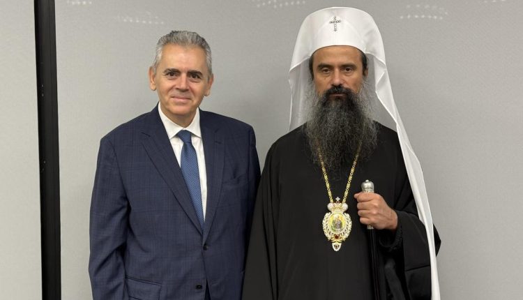 Μ.-Χαρακόπουλος-με-Πατριάρχη-Βουλγαρίας:-Συνεργασία-των-βαλκάνιων-έναντι-των-σύγχρονων-προκλήσεων