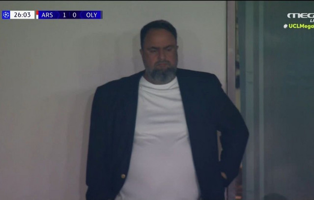 Άρσεναλ-–-Ολυμπιακός:-Στο-emirates-ο-Μαρινάκης-για-το-μεγάλο-παιχνίδι