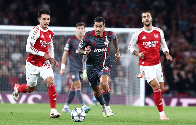 Άρσεναλ-–-Ολυμπιακός:-1-0-στο-12′-ο-Μαρτινέλι-–-Δείτε-το-γκολ