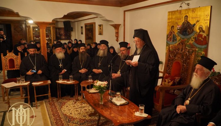 Λόγος-Νουθετήριος-Οικουμενικού-Πατριάρχου-κατά-την-σύναξη-των-Μοναστικών-Αδελφοτήτων-της-Μητροπόλεως-Θεσσαλονίκης