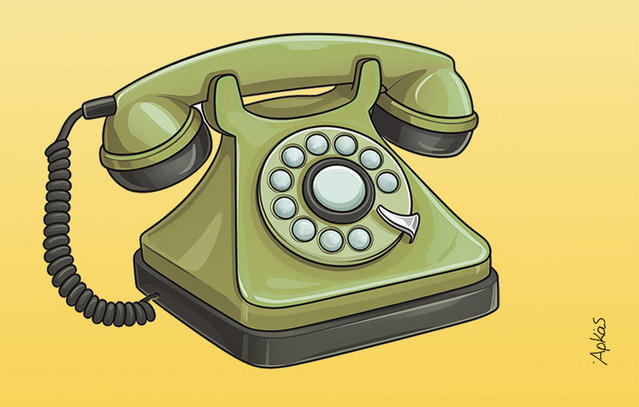 Το-νοσταλγικό-σκίτσο-του-Αρκά-για-όσους-έμεναν-σπίτι-όταν-περίμεναν-τηλέφωνο