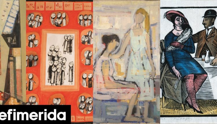 Τα-πρωτόλεια-έργα-των-Μόραλη,-mυταρά,-Τσαρούχη:-Τα-μοτίβα,-τι-ζωγράφιζαν-Νέα-έκθεση-στο-Μπενάκη-[εικόνες]