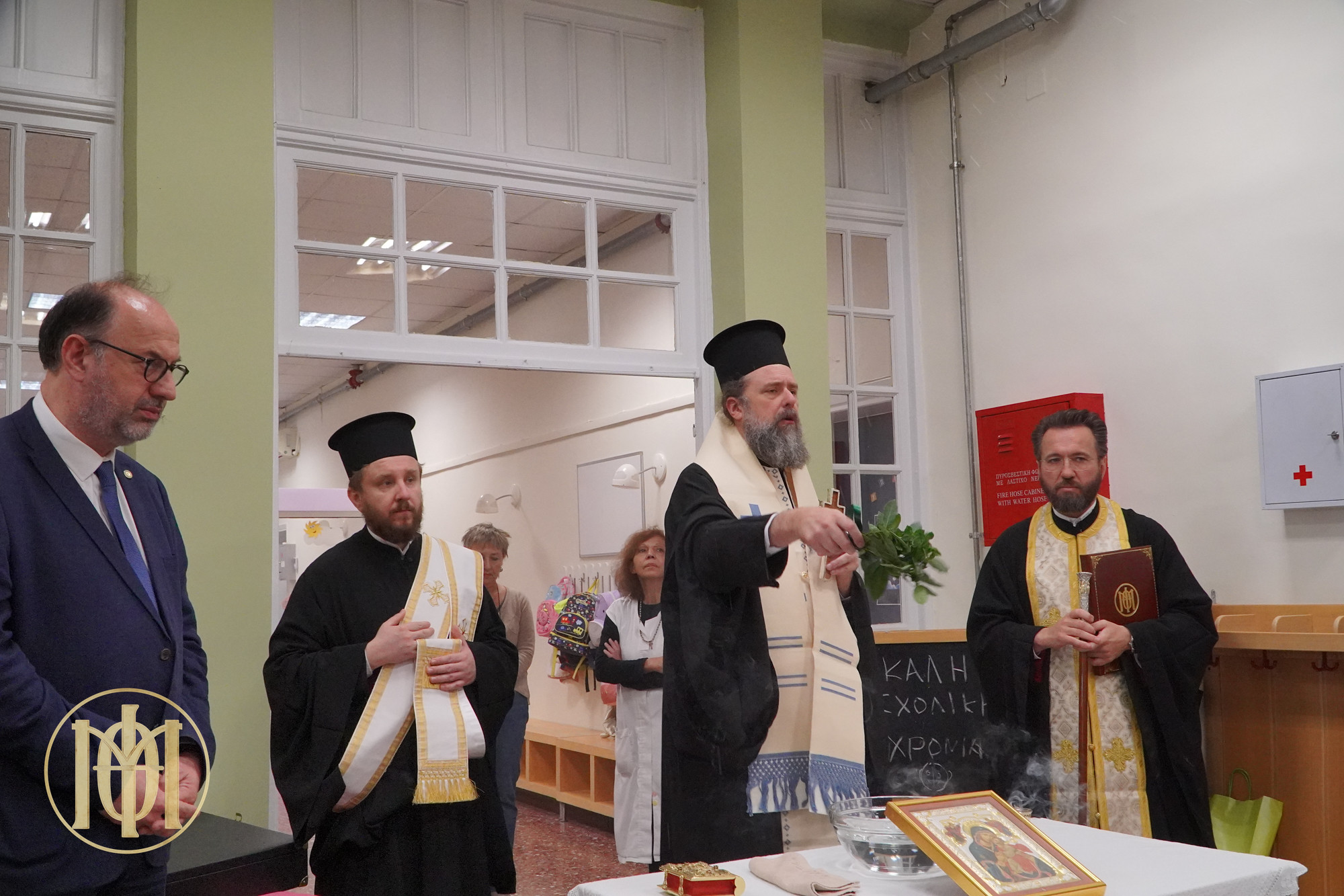 Αγιασμό-στο-Δημοτικό-Βρεφοκομείο-«Άγιος-Στυλιανός»-τέλεσε-ο-Μητροπολίτης-Θεσσαλονίκης