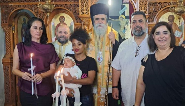 Μια-ξεχωριστή-βάπτιση-στην-Αγία-Φιλοθέη-Πύργου
