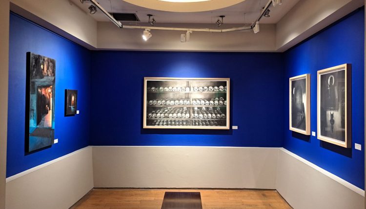 Ξενάγηση-από-τον-καλλιτέχνη-Γιώργο-Ταξίδη-στην-έκθεσή-του-“Άγιον-Όρος,-Τόπος-σιωπής”