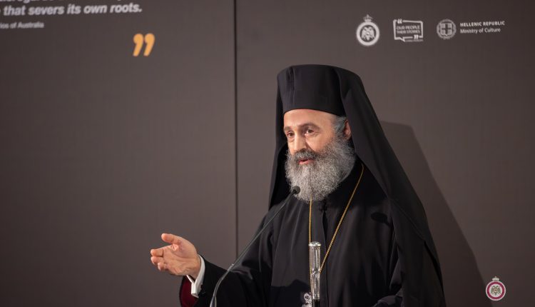 Ο-Αυστραλίας-Μακάριος-στην-πρώτη-επέτειο-του-μουσείου-“our-people,-their-stories”
