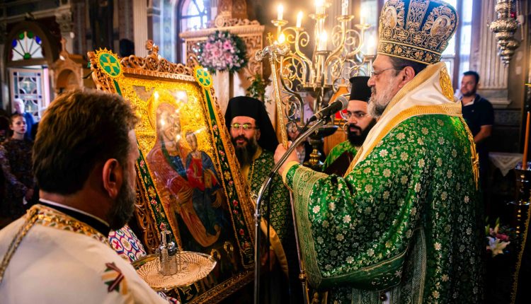 Ενθρόνιση-της-Εικόνος-της-Παναγίας-«Η-πάντων-Ελπίς»-στα-Λέϊκα-Καλαμάτας